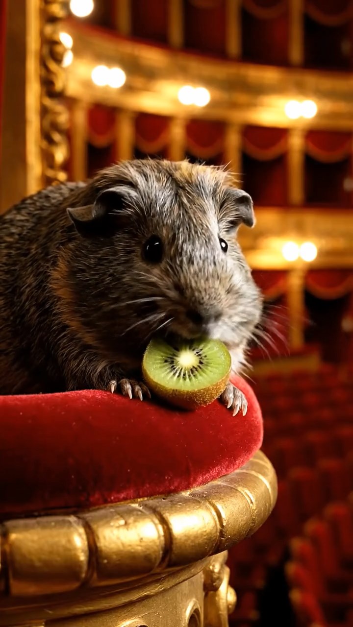 522. Photorealistic scene of 2 smooth-haired Teddy guinea pigs with Orange and Black fur, dressed as engineers in tiny helmets, constructing a miniature bridge in a guinea pig workshop with hay beams and tools, under bright daylight, enhancing the lifelike, industrious atmosphere.