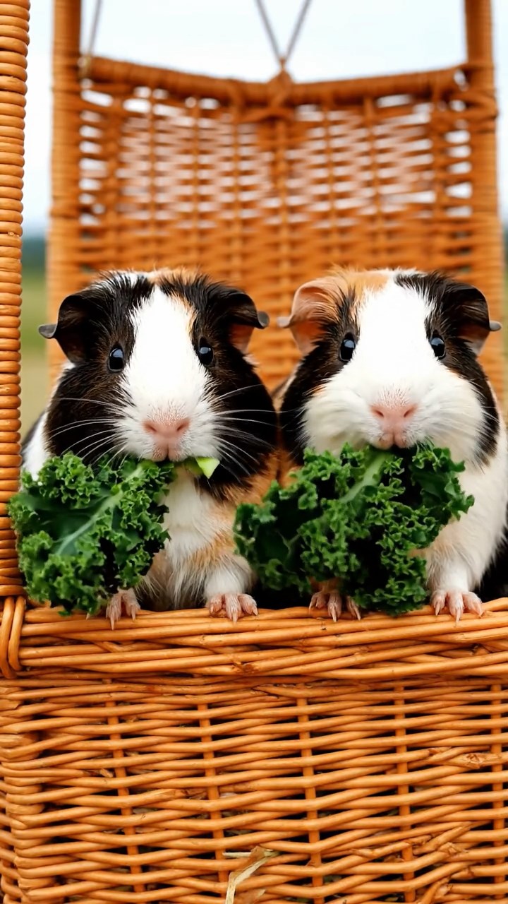 538. Photorealistic scene of 3 smooth-haired Teddy guinea pigs with Chocolate, Cinnamon, and Gray fur, climbing small rocks in a forested glade with soft moss and scattered leaves, under dappled sunlight, enhancing the authentic, adventurous atmosphere.