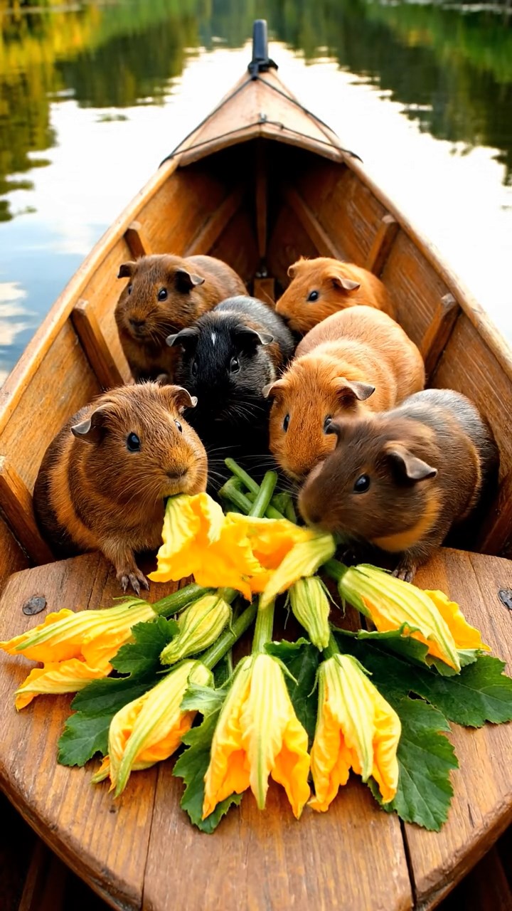 861. Detailed photo of 1 smooth-haired American guinea pig with White fur, munching on fresh apples, in a vibrant lavender garden with rows of purple blooms swaying in the breeze, under soft sunlight, creating a realistic, fragrant pastoral scene.