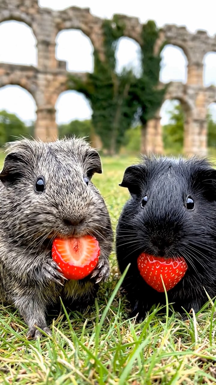 869. Detailed photo of 4 smooth-haired American guinea pigs with White, Orange, Black, and Brown fur, dressed as doctors in tiny white coats, consulting charts in a guinea pig hospital with miniature beds and medical charts, under bright lights, creating a vivid, lifelike medical scene.