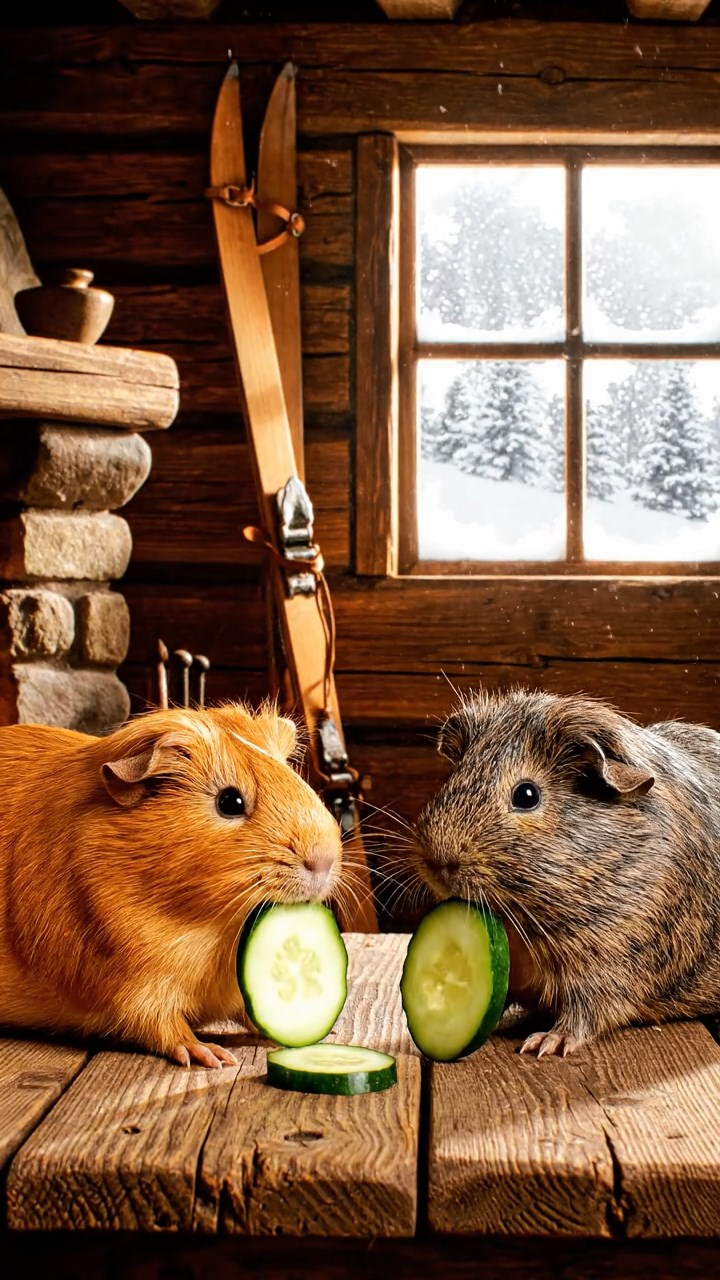 873. Detailed photo of 3 smooth-haired American guinea pigs with Gray, Cream, and Brown fur, burrowing like rabbits in a sandy dune with sparse grass and distant cacti, under a golden sunset, creating a vivid, realistic desert scene.