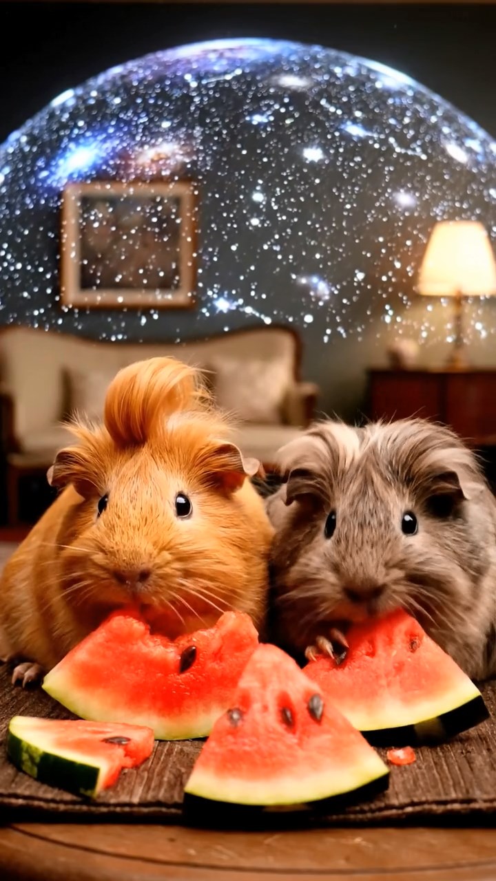 913. Detailed photo of 3 smooth-haired American guinea pigs with Gray, Cream, and Brown fur, marking territory by rubbing their chins gently on grass blades, leaving subtle scent trails, in a lush fern grove with dense green fronds, under dappled sunlight, creating a vivid, realistic forest scene.