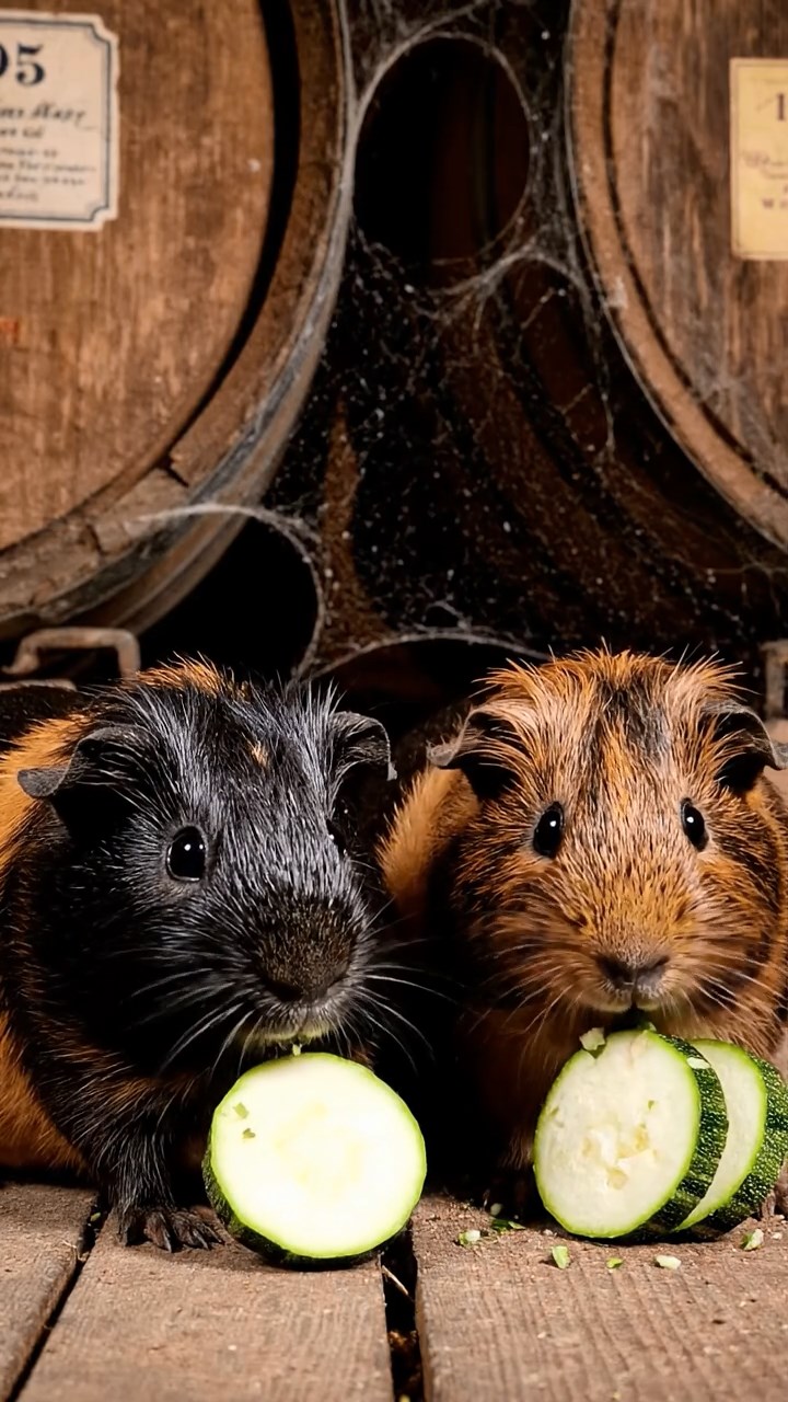 918. Photorealistic scene of 3 smooth-haired Teddy guinea pigs with Chocolate, Cinnamon, and Gray fur, navigating a maze of twigs, sniffing and scurrying with quick steps, in a forested clearing with soft moss, under dappled sunlight, enhancing the authentic, adventurous atmosphere.