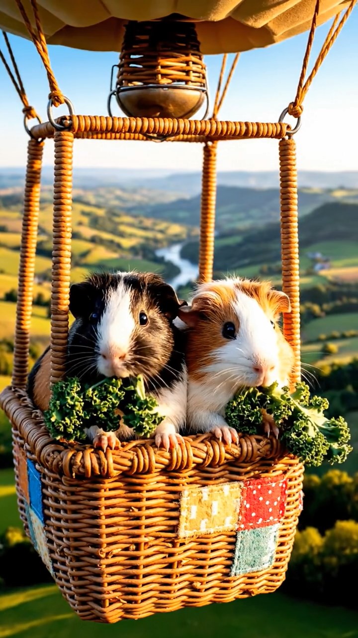 530. Photorealistic scene of 5 smooth-haired Teddy guinea pigs with Cream, Fawn, Sable, Gray, and Cinnamon fur, play-fighting in a grassy clearing with soft moss and scattered twigs, under gentle morning light, capturing a realistic, playful woodland moment.