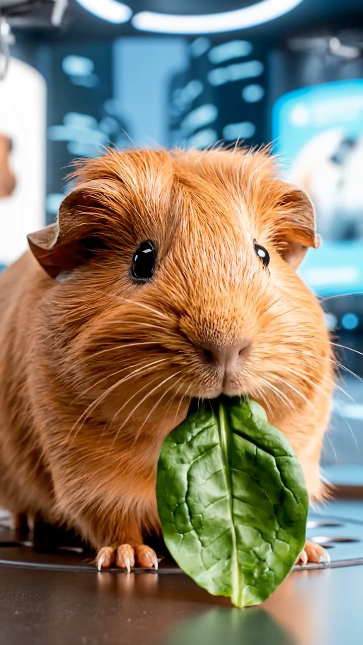 553. Detailed photo of 3 smooth-haired American guinea pigs with Gray, Cream, and Brown fur, burrowing like rabbits in a sandy dune with sparse grass and distant cacti, under a golden sunset, creating a vivid, realistic desert scene.
