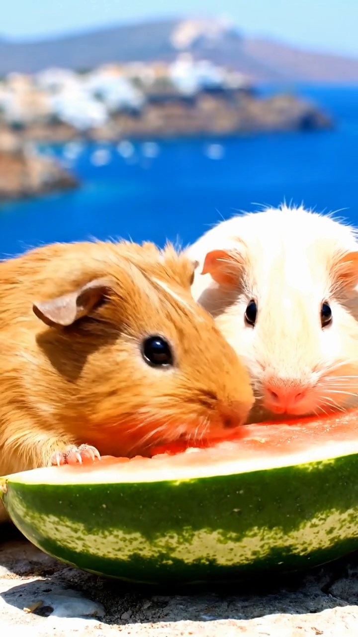 569. Detailed photo of 4 smooth-haired American guinea pigs with White, Orange, Black, and Brown fur, dressed as doctors in tiny white coats, performing check-ups in a guinea pig hospital with miniature beds and medical charts, under bright lights, creating a vivid, lifelike medical scene.