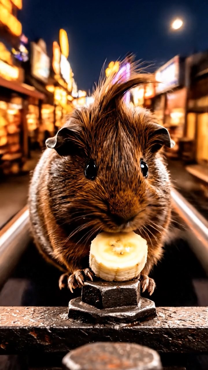 863. Highly detailed view of 3 smooth-haired Himalayan guinea pigs with Gray, Cream, and Brown fur, mating in a secluded grassy clearing surrounded by tall ferns and soft moss, under gentle morning light, creating a realistic, intimate natural scene.