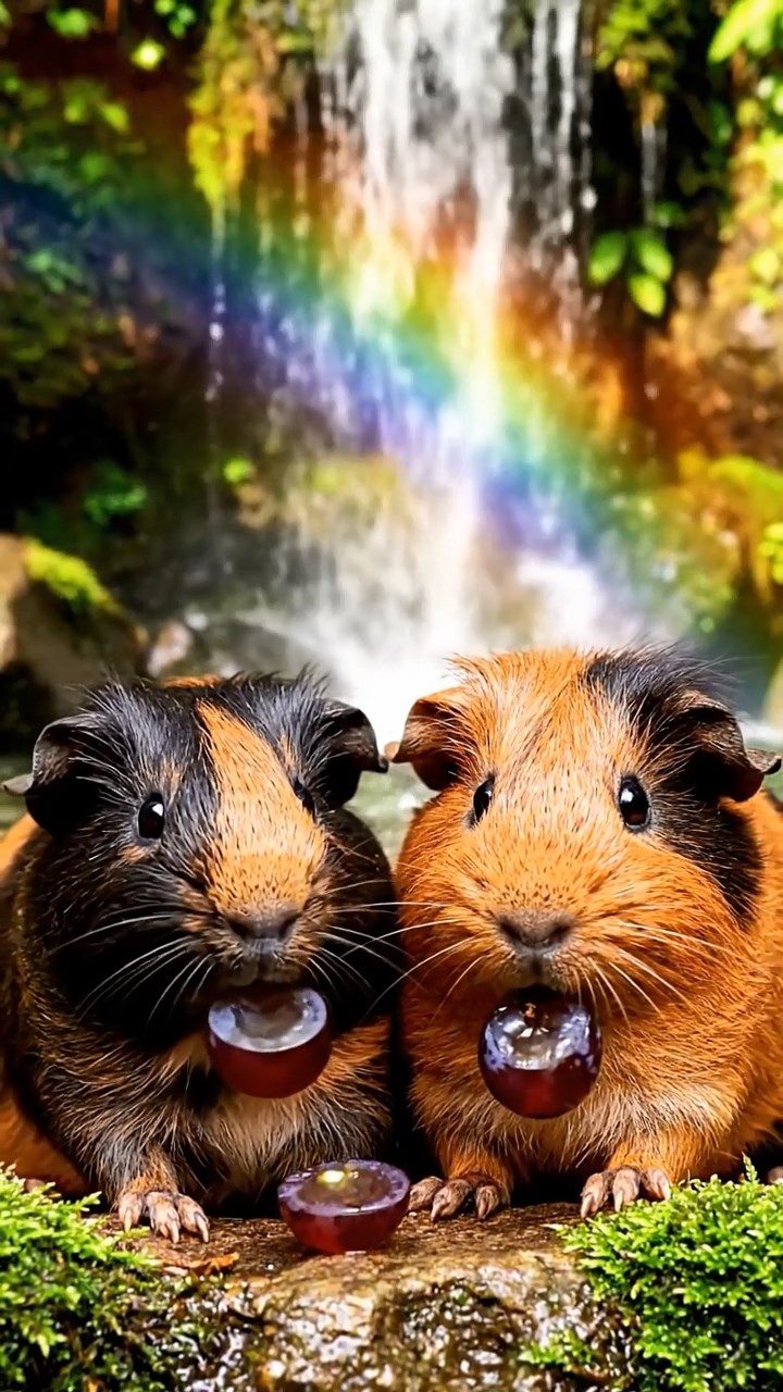 869. Detailed photo of 4 smooth-haired American guinea pigs with White, Orange, Black, and Brown fur, dressed as doctors in tiny white coats, consulting charts in a guinea pig hospital with miniature beds and medical charts, under bright lights, creating a vivid, lifelike medical scene.