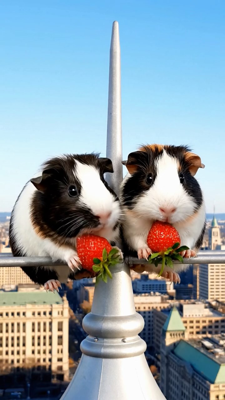 899. Highly detailed view of 4 smooth-haired Himalayan guinea pigs with White, Orange, Black, and Brown fur, dressed as writers in tiny scarves, drafting poems in a guinea pig study with miniature books and hay desks, under warm lamplight, creating a vivid, realistic literary scene.