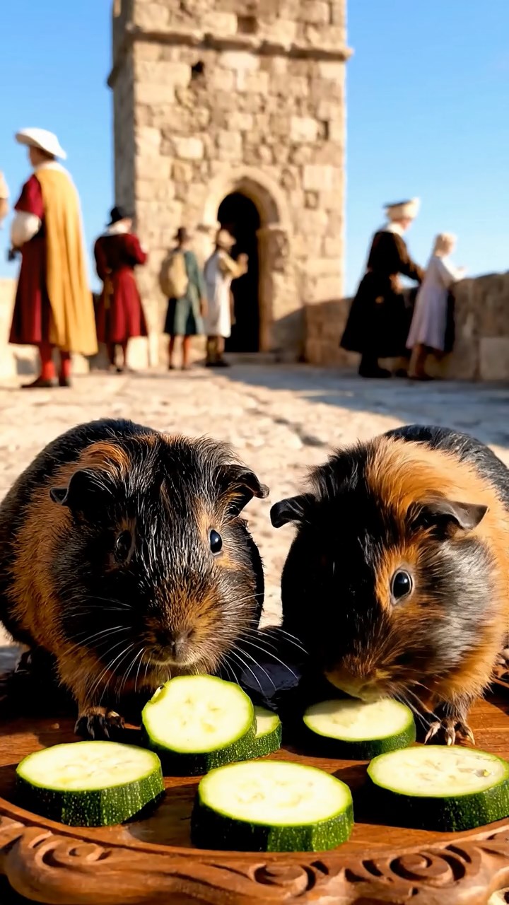 910. Photorealistic scene of 5 smooth-haired Teddy guinea pigs with Cream, Fawn, Sable, Gray, and Cinnamon fur, rolling in dust to clean their fur, tumbling and kicking up tiny clouds of sand, in a sandy hillside dotted with sparse grass, under a golden sunset, capturing a lifelike, natural behavior moment.