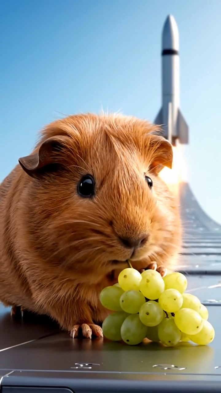 912. Realistic scene of 2 smooth-haired Californian guinea pigs with Orange and Black fur, dressed as tailors in tiny vests, threading needles and sewing miniature scarves with precise stitches, in a guinea pig atelier with colorful fabrics and hay mannequins, under warm lamplight, enhancing the lifelike, creative atmosphere.