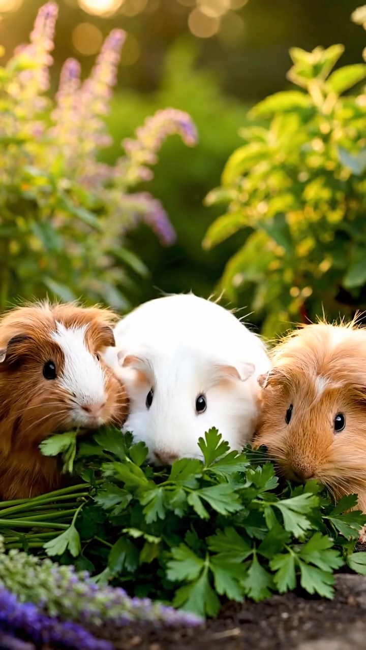 1355. Realistic image of 1 smooth-haired Teddy guinea pig with cinnamon fur, nibbling on grape clusters, on a space elevator observation deck with cosmic vistas.
