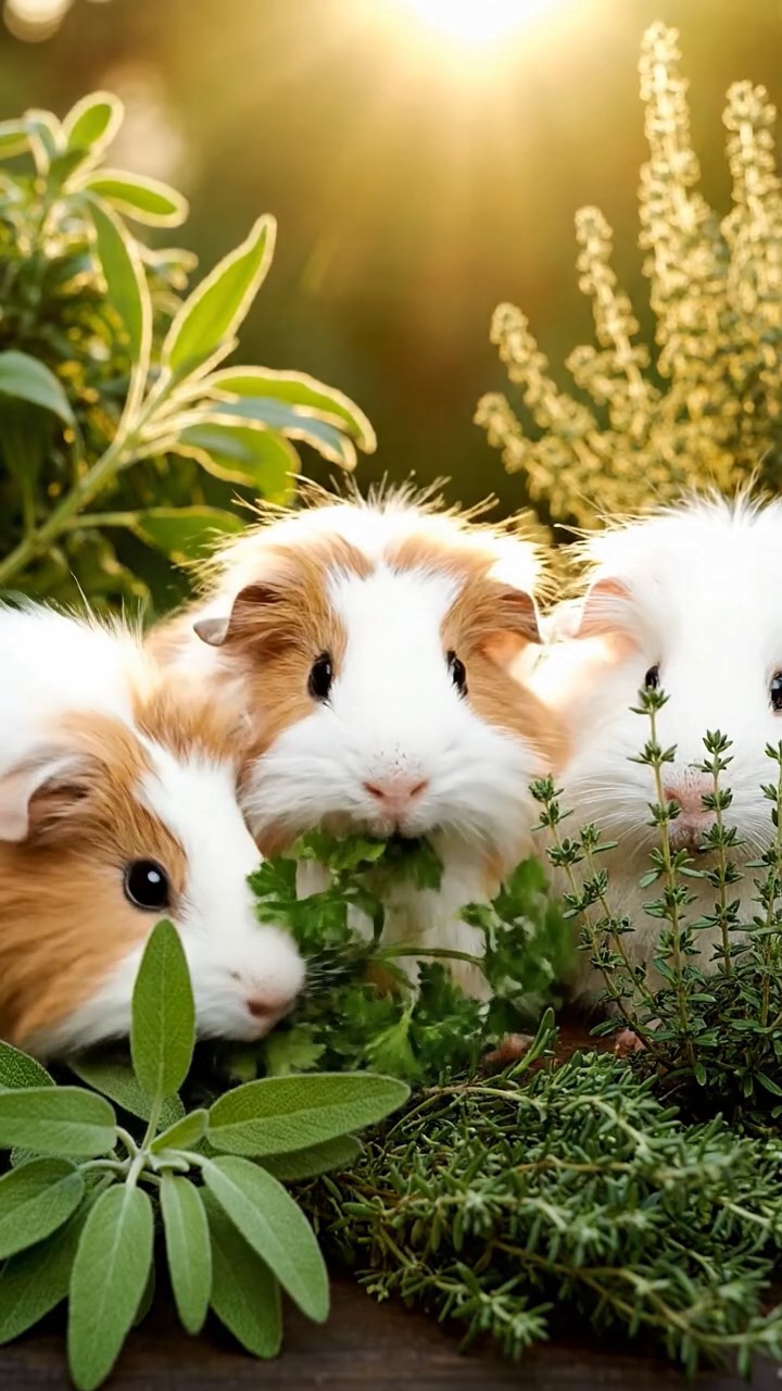 1355. Realistic image of 1 smooth-haired Teddy guinea pig with cinnamon fur, nibbling on grape clusters, on a space elevator observation deck with cosmic vistas.