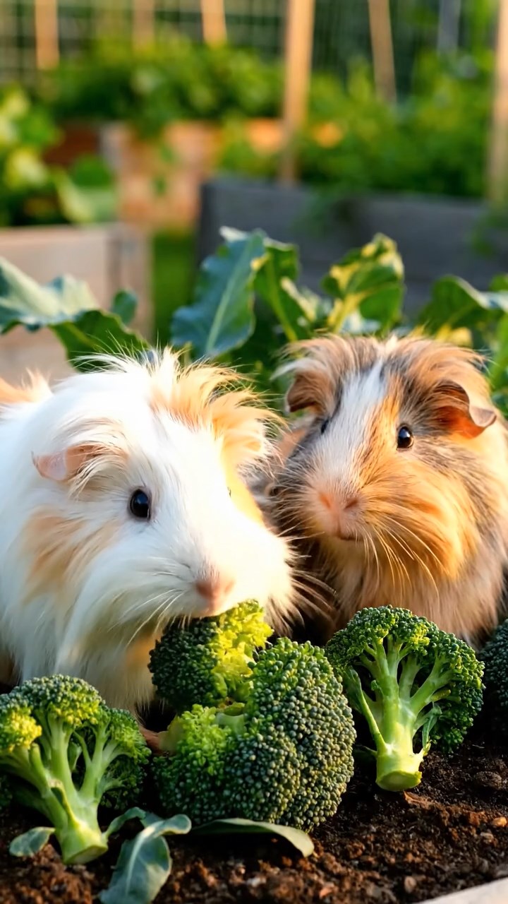 590. Photorealistic scene of 5 smooth-haired Teddy guinea pigs with Cream, Fawn, Sable, Gray, and Cinnamon fur, play-fighting in a grassy clearing with soft moss and scattered twigs, under gentle morning light, capturing a realistic, playful woodland moment.