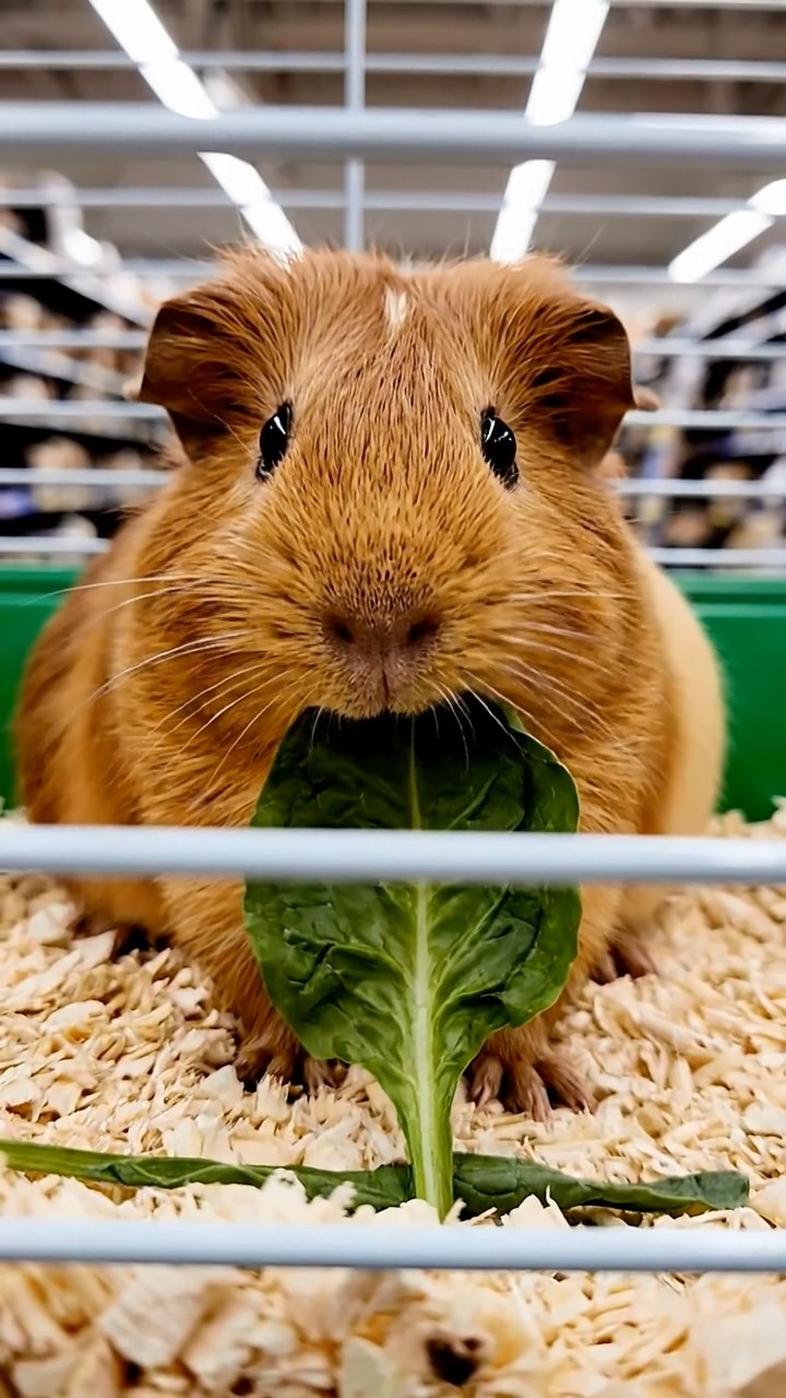 604. Realistic scene of 4 smooth-haired Californian guinea pigs with Fawn, Chocolate, Cinnamon, and Sable fur, dressed as firefighters in tiny uniforms, operating a miniature hose in a guinea pig town square with cobblestone paths and glowing lanterns, enhancing the lifelike, heroic atmosphere.