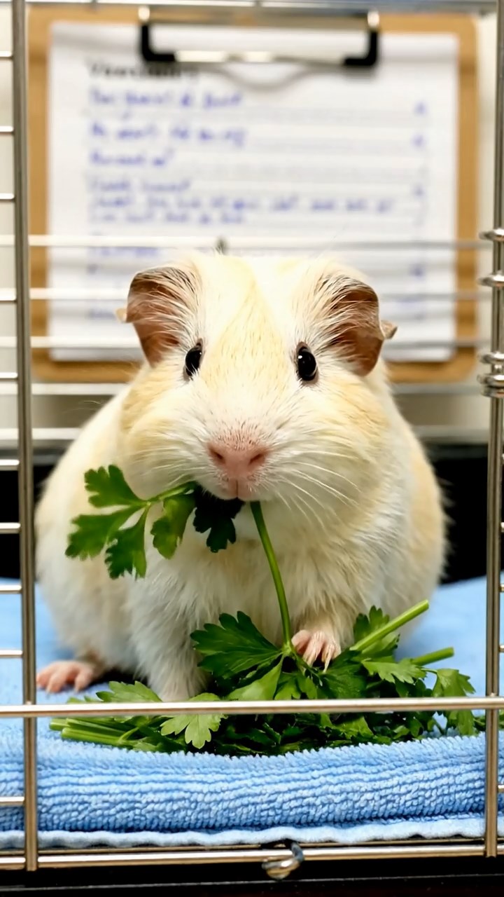 641. Detailed photo of 1 smooth-haired American guinea pig with White fur, munching on fresh apples, in a vibrant lavender garden with rows of purple blooms swaying in the breeze, under soft sunlight, creating a realistic, fragrant pastoral scene.
