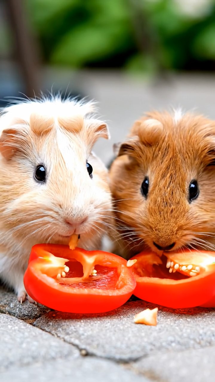 658. Photorealistic scene of 3 smooth-haired Teddy guinea pigs with Chocolate, Cinnamon, and Gray fur, climbing small rocks in a forested glade with soft moss and scattered leaves, under dappled sunlight, enhancing the authentic, adventurous atmosphere.