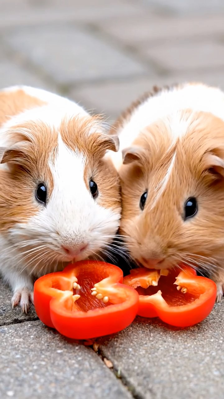 658. Photorealistic scene of 3 smooth-haired Teddy guinea pigs with Chocolate, Cinnamon, and Gray fur, climbing small rocks in a forested glade with soft moss and scattered leaves, under dappled sunlight, enhancing the authentic, adventurous atmosphere.