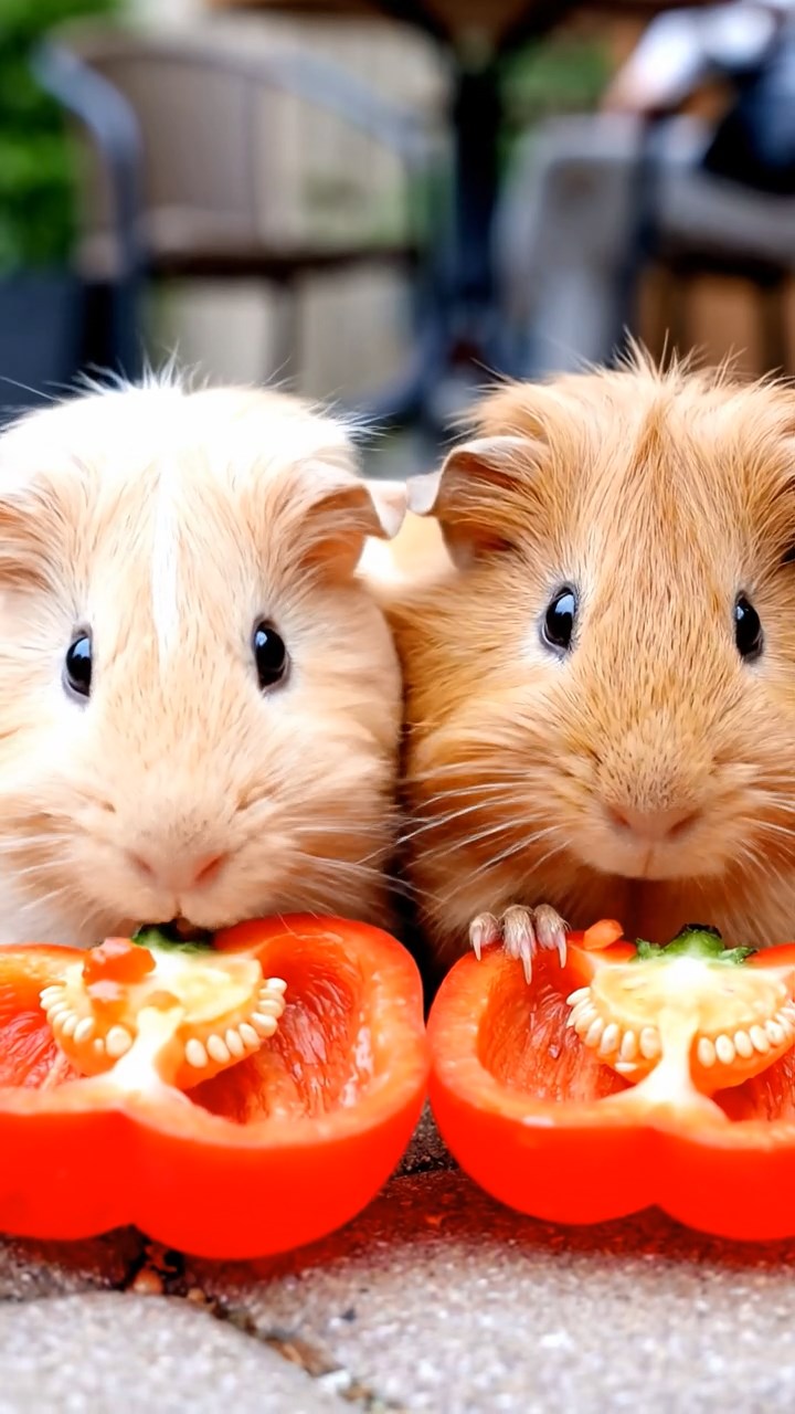 658. Photorealistic scene of 3 smooth-haired Teddy guinea pigs with Chocolate, Cinnamon, and Gray fur, climbing small rocks in a forested glade with soft moss and scattered leaves, under dappled sunlight, enhancing the authentic, adventurous atmosphere.