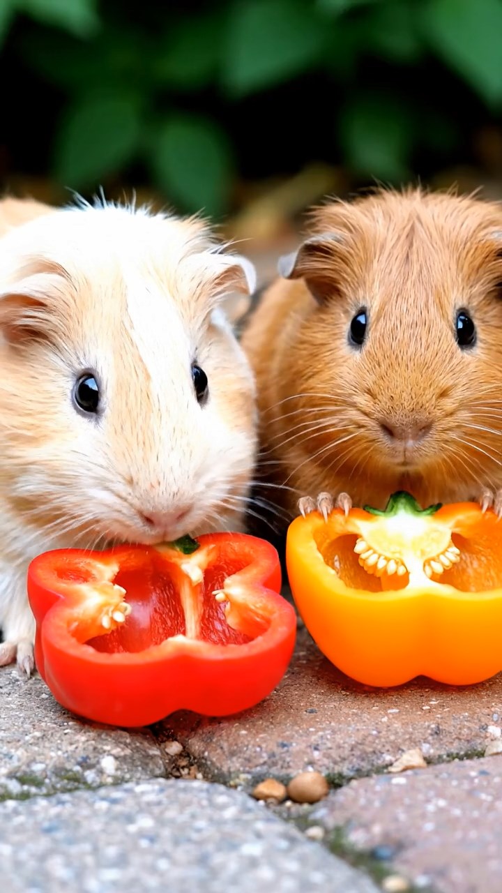 658. Photorealistic scene of 3 smooth-haired Teddy guinea pigs with Chocolate, Cinnamon, and Gray fur, climbing small rocks in a forested glade with soft moss and scattered leaves, under dappled sunlight, enhancing the authentic, adventurous atmosphere.