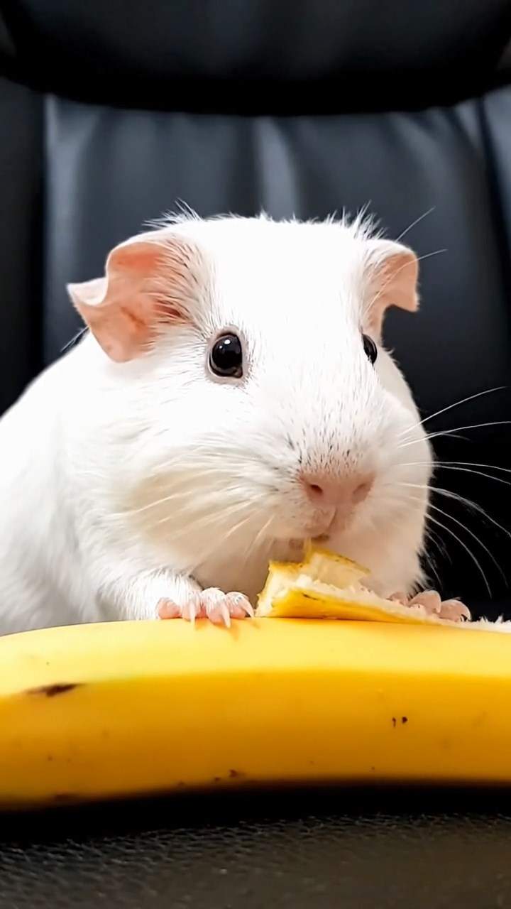 660. Realistic scene of 5 smooth-haired Californian guinea pigs with Cream, Fawn, Sable, Gray, and Cinnamon fur, sleeping in a cozy pile in a lush meadow with wildflowers and a gentle breeze, under golden sunlight, capturing a lifelike, tranquil group moment.