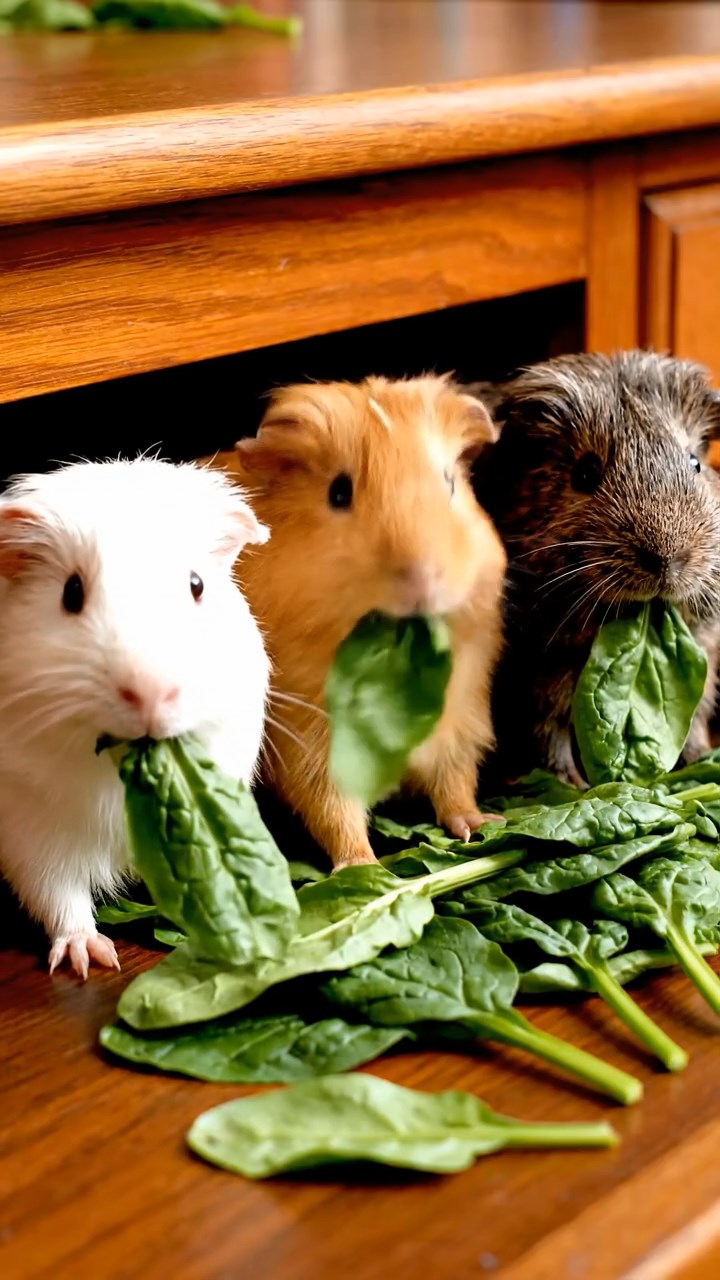 673. Detailed photo of 3 smooth-haired American guinea pigs with Gray, Cream, and Brown fur, burrowing like rabbits in a sandy dune with sparse grass and distant cacti, under a golden sunset, creating a vivid, realistic desert scene.