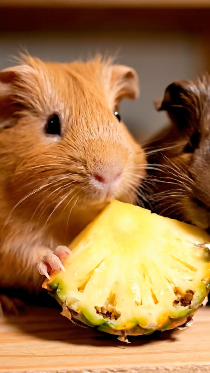 680. Realistic scene of 5 smooth-haired Californian guinea pigs with Cream, Fawn, Sable, Gray, and Cinnamon fur, sleeping in a cozy pile in a lush meadow with wildflowers and a gentle breeze, under golden sunlight, capturing a lifelike, tranquil group moment.