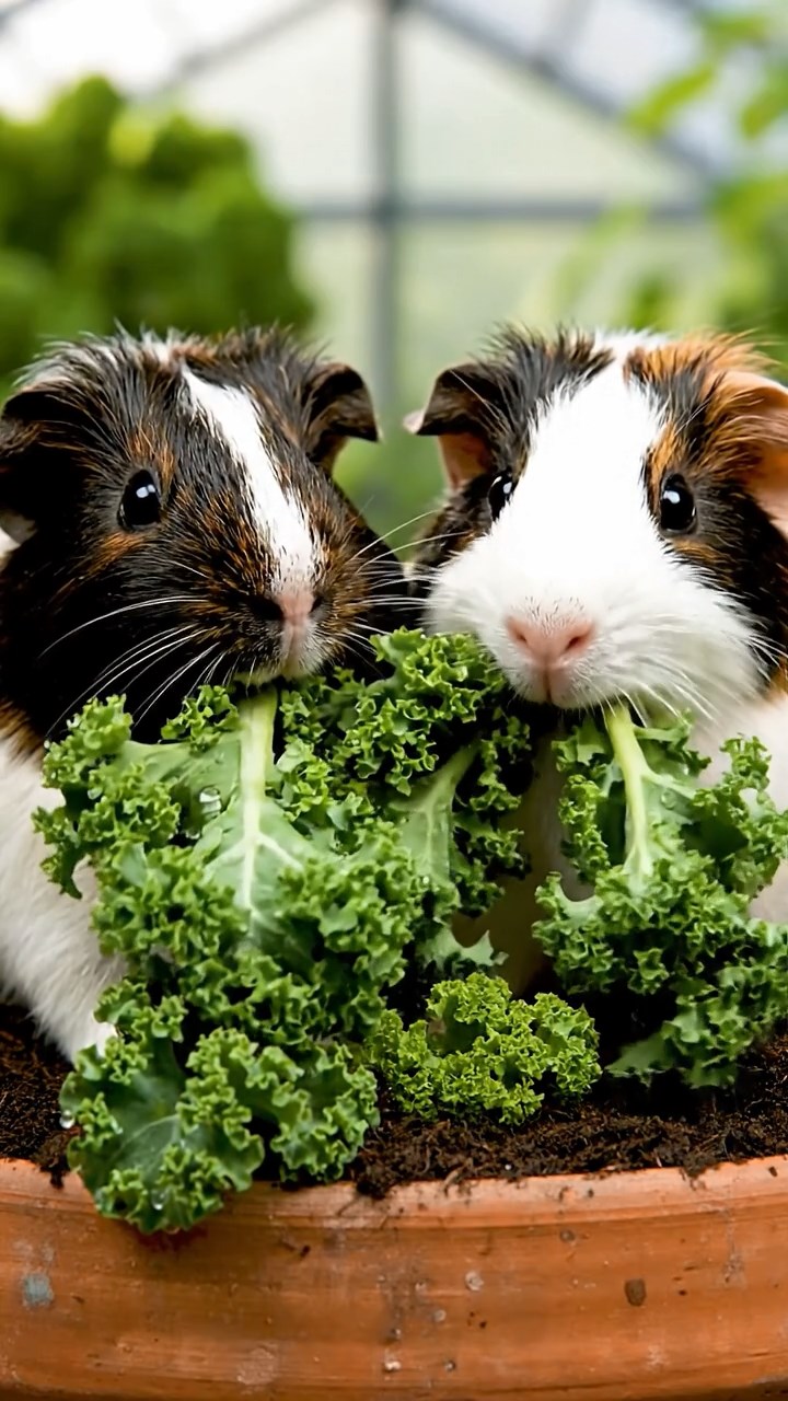 681. Detailed photo of 1 smooth-haired American guinea pig with White fur, munching on fresh apples, in a vibrant lavender garden with rows of purple blooms swaying in the breeze, under soft sunlight, creating a realistic, fragrant pastoral scene.