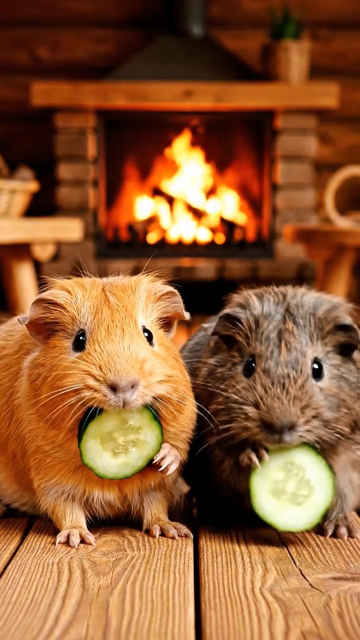 710. Photorealistic scene of 5 smooth-haired Teddy guinea pigs with Cream, Fawn, Sable, Gray, and Cinnamon fur, rolling in dust to clean their fur in a sandy hillside dotted with sparse grass, under a golden sunset, capturing a lifelike, natural behavior moment.