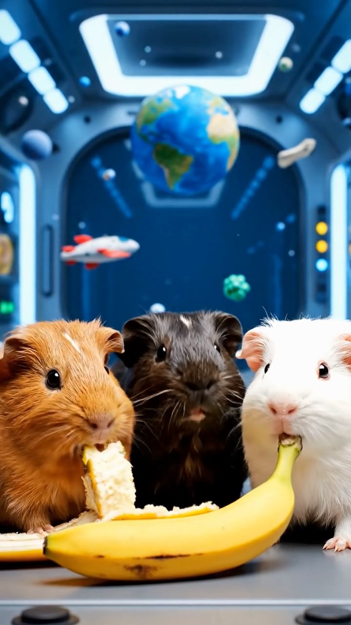 730. Photorealistic scene of 5 smooth-haired Teddy guinea pigs with Cream, Fawn, Sable, Gray, and Cinnamon fur, play-fighting in a grassy clearing with soft moss and scattered twigs, under gentle morning light, capturing a realistic, playful woodland moment.