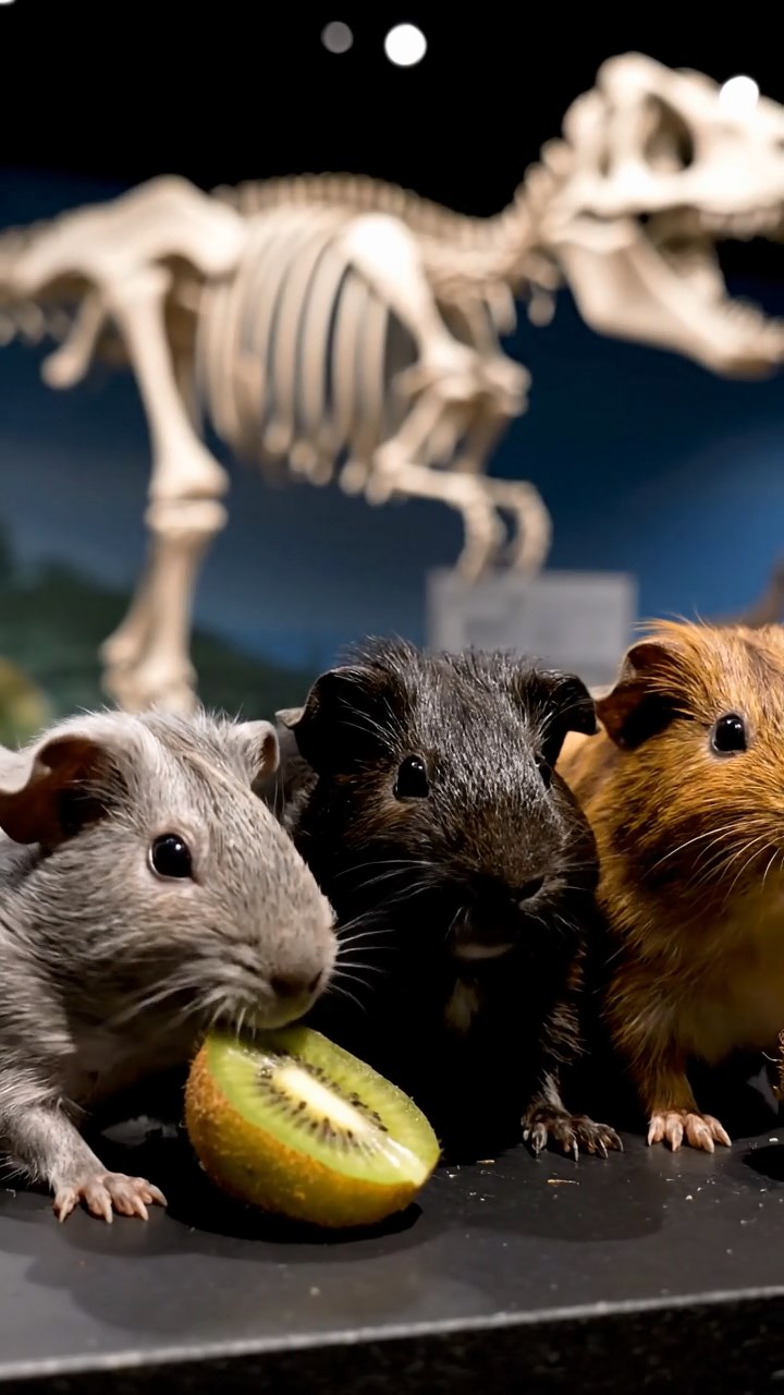 740. Realistic scene of 5 smooth-haired Californian guinea pigs with Cream, Fawn, Sable, Gray, and Cinnamon fur, sleeping in a cozy pile in a lush meadow with wildflowers and a gentle breeze, under golden sunlight, capturing a lifelike, tranquil group moment.
