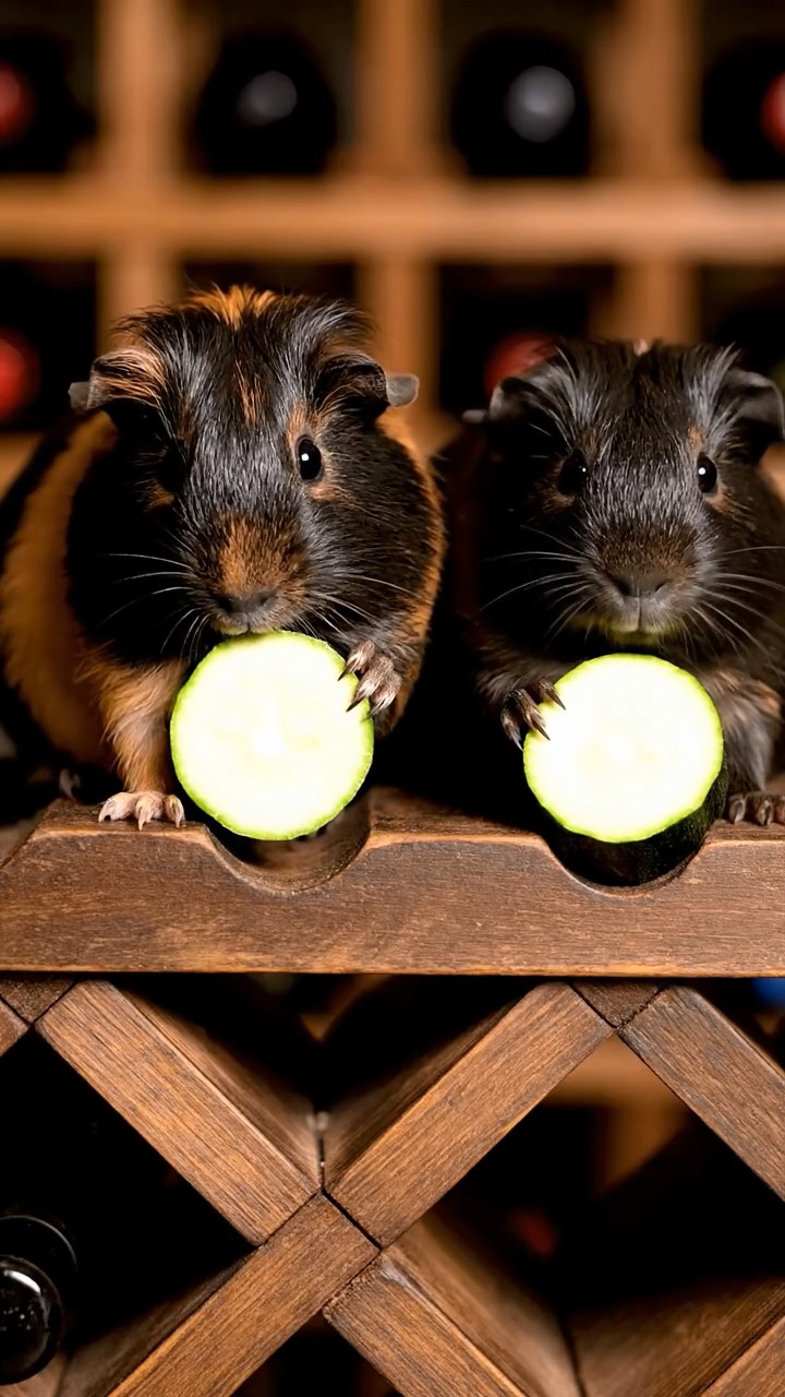 753. Detailed photo of 3 smooth-haired American guinea pigs with Gray, Cream, and Brown fur, burrowing like rabbits in a sandy dune with sparse grass and distant cacti, under a golden sunset, creating a vivid, realistic desert scene.