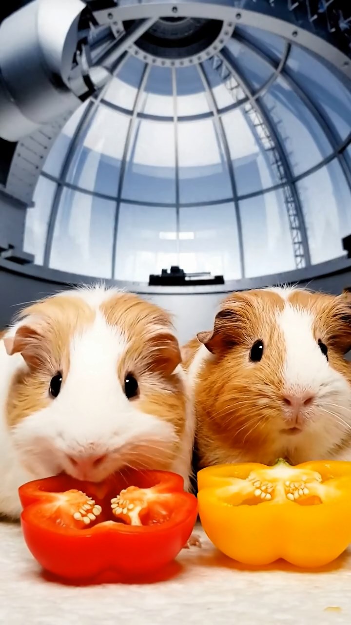 758. Photorealistic scene of 3 smooth-haired Teddy guinea pigs with Chocolate, Cinnamon, and Gray fur, climbing small rocks in a forested glade with soft moss and scattered leaves, under dappled sunlight, enhancing the authentic, adventurous atmosphere.