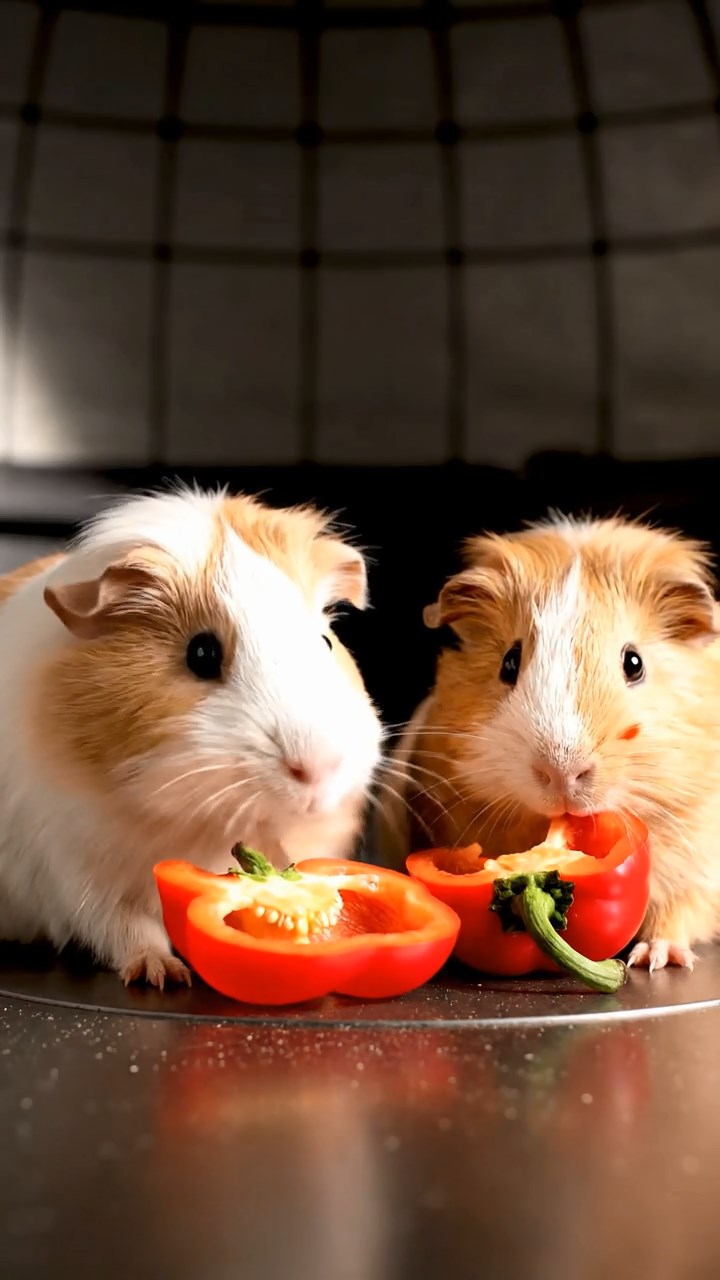 758. Photorealistic scene of 3 smooth-haired Teddy guinea pigs with Chocolate, Cinnamon, and Gray fur, climbing small rocks in a forested glade with soft moss and scattered leaves, under dappled sunlight, enhancing the authentic, adventurous atmosphere.