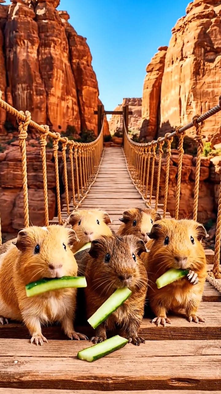 763. Highly detailed view of 3 smooth-haired Himalayan guinea pigs with Gray, Cream, and Brown fur, mating in a secluded grassy clearing surrounded by tall ferns and soft moss, under gentle morning light, creating a realistic, intimate natural scene.