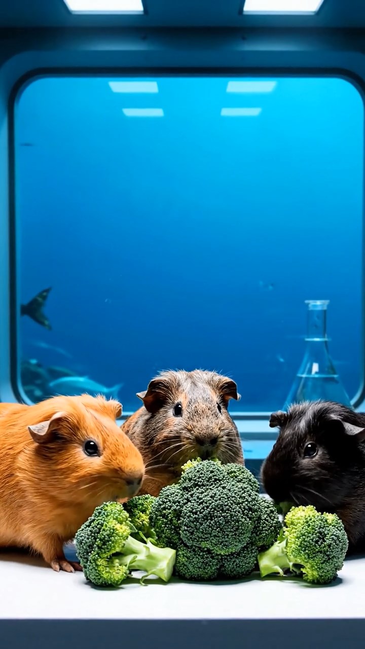 782. Photorealistic scene of 2 smooth-haired Teddy guinea pigs with Orange and Black fur, dressed as engineers in tiny helmets, building a miniature windmill in a guinea pig workshop with hay beams and tools, under bright daylight, enhancing the lifelike, industrious atmosphere.