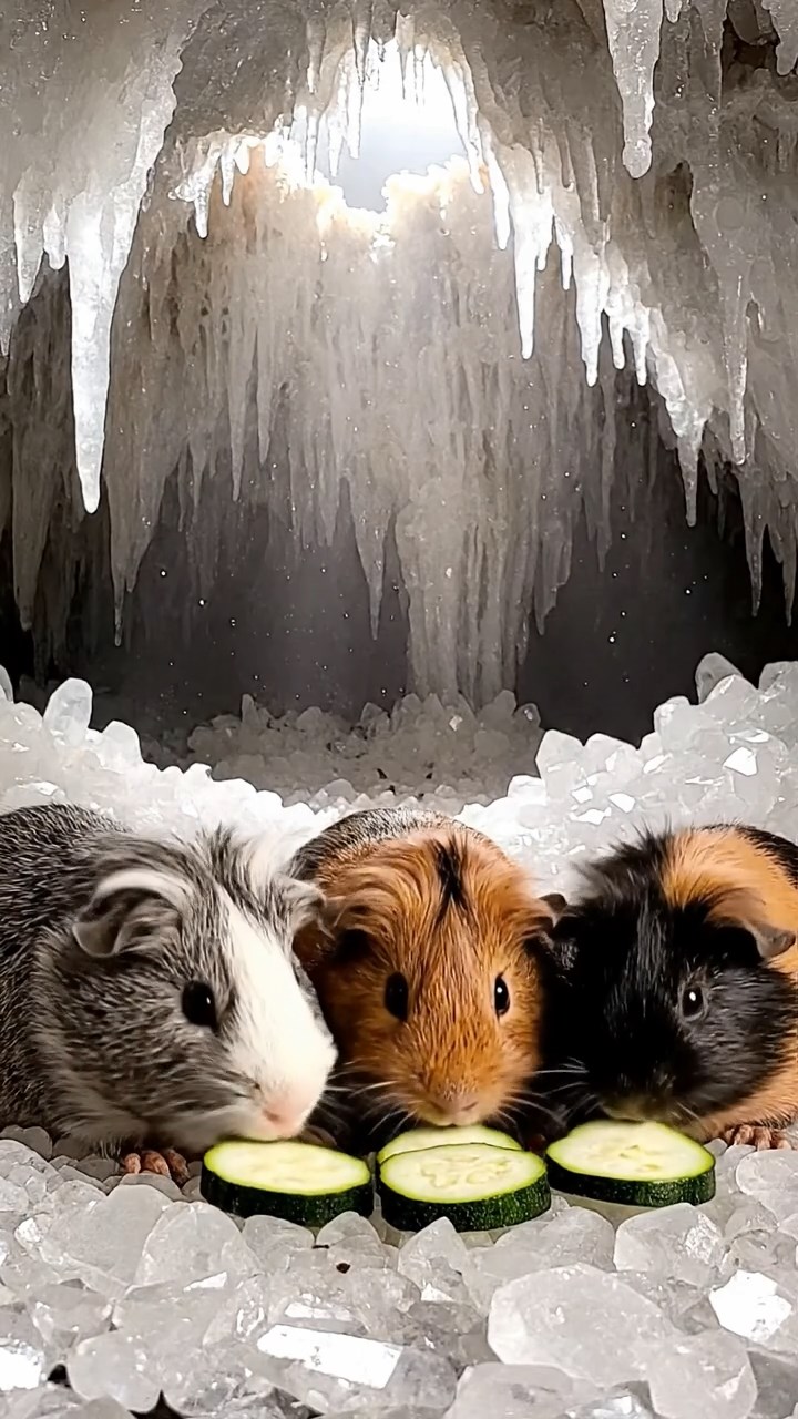 819. Highly detailed view of 4 smooth-haired Himalayan guinea pigs with White, Orange, Black, and Brown fur, dressed as writers in tiny scarves, drafting essays in a guinea pig study with miniature books and hay desks, under warm lamplight, creating a vivid, realistic literary scene.