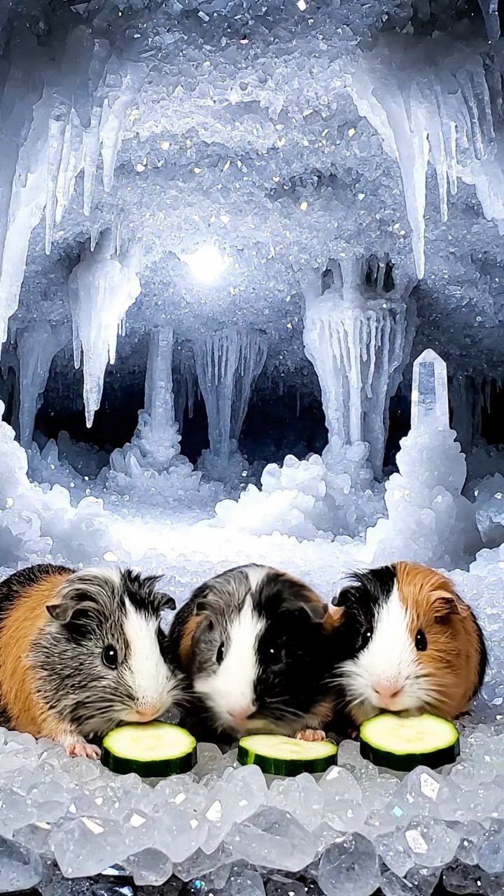 819. Highly detailed view of 4 smooth-haired Himalayan guinea pigs with White, Orange, Black, and Brown fur, dressed as writers in tiny scarves, drafting essays in a guinea pig study with miniature books and hay desks, under warm lamplight, creating a vivid, realistic literary scene.