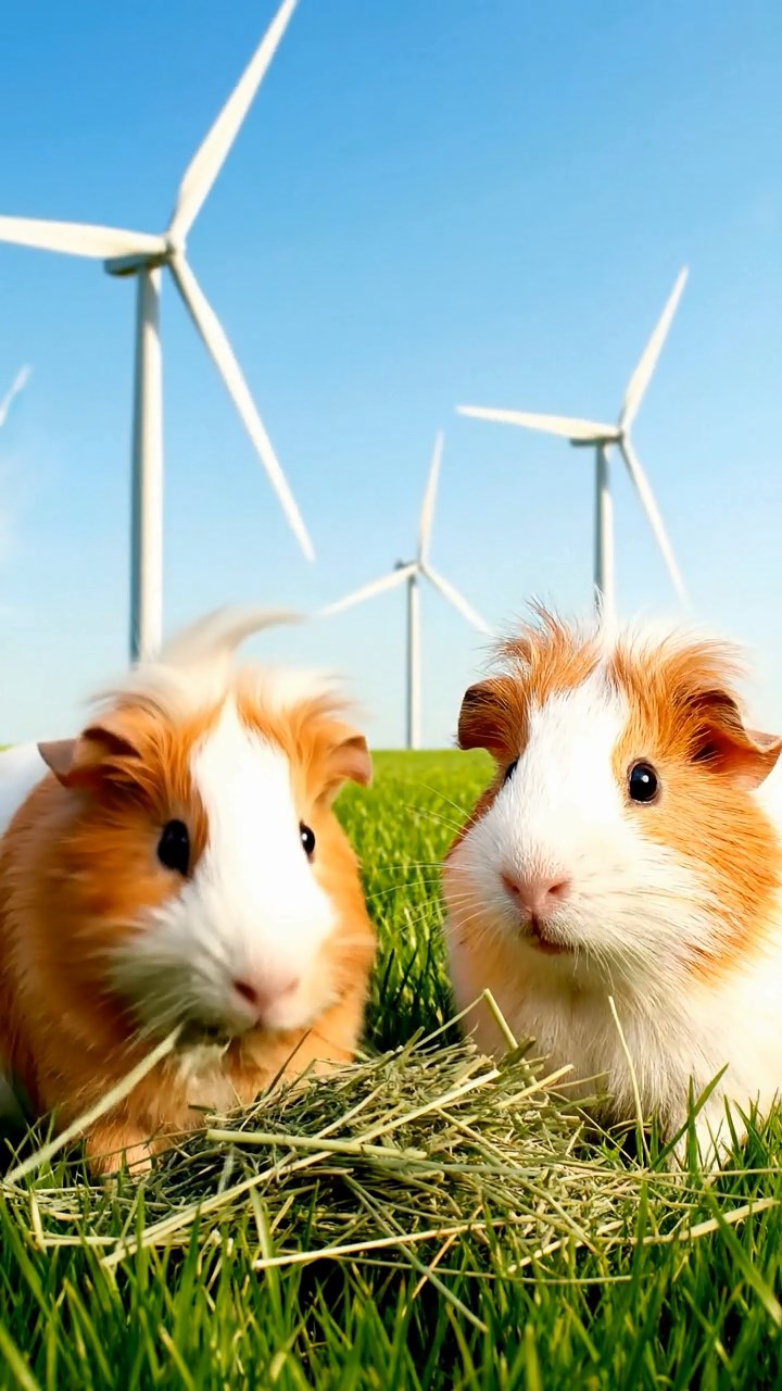 839. Highly detailed view of 4 smooth-haired Himalayan guinea pigs with White, Orange, Black, and Brown fur, dressed as writers in tiny scarves, drafting poems in a guinea pig study with miniature books and hay desks, under warm lamplight, creating a vivid, realistic literary scene.