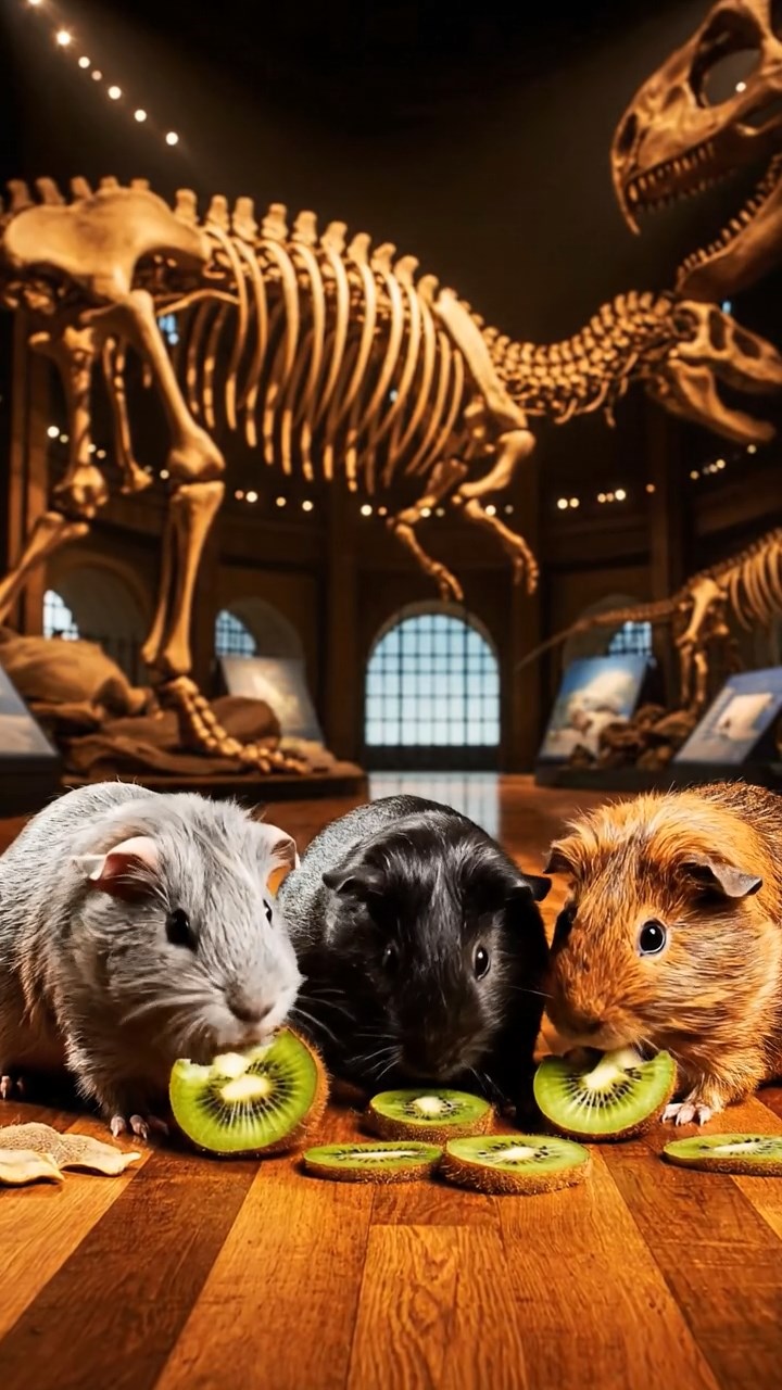 840. Realistic scene of 5 smooth-haired Californian guinea pigs with Cream, Fawn, Sable, Gray, and Cinnamon fur, sleeping in a cozy pile in a lush meadow with wildflowers and a gentle breeze, under golden sunlight, capturing a lifelike, tranquil group moment.