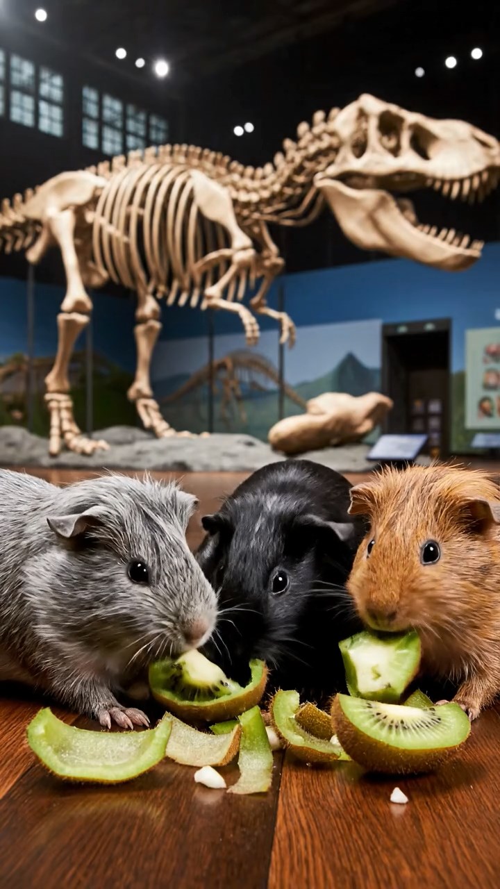 840. Realistic scene of 5 smooth-haired Californian guinea pigs with Cream, Fawn, Sable, Gray, and Cinnamon fur, sleeping in a cozy pile in a lush meadow with wildflowers and a gentle breeze, under golden sunlight, capturing a lifelike, tranquil group moment.