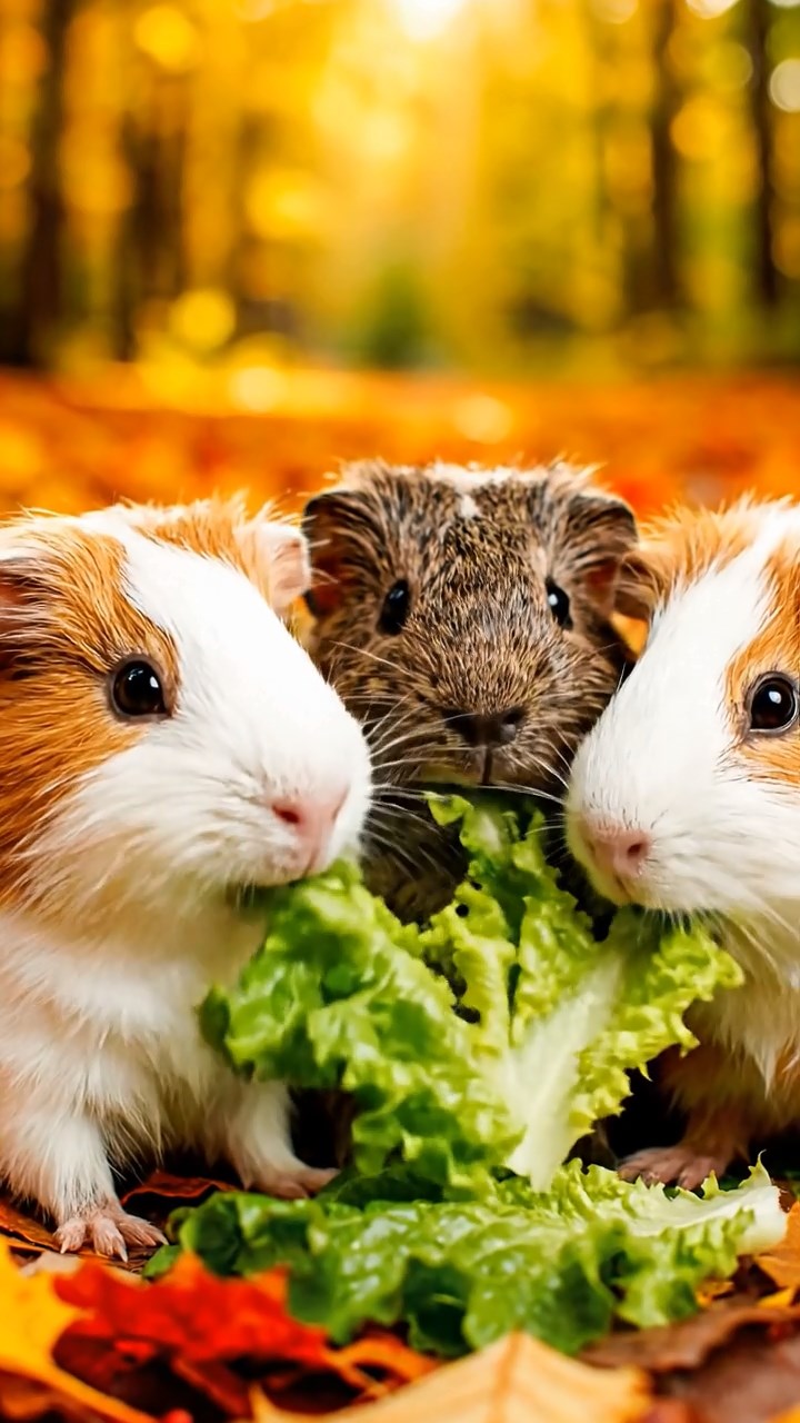 1108. Highly detailed scene of 1 smooth-haired Coronet guinea pig with chocolate fur, nibbling on banana slices, on a vibrant Rio carnival float with feathers and samba dancers around.