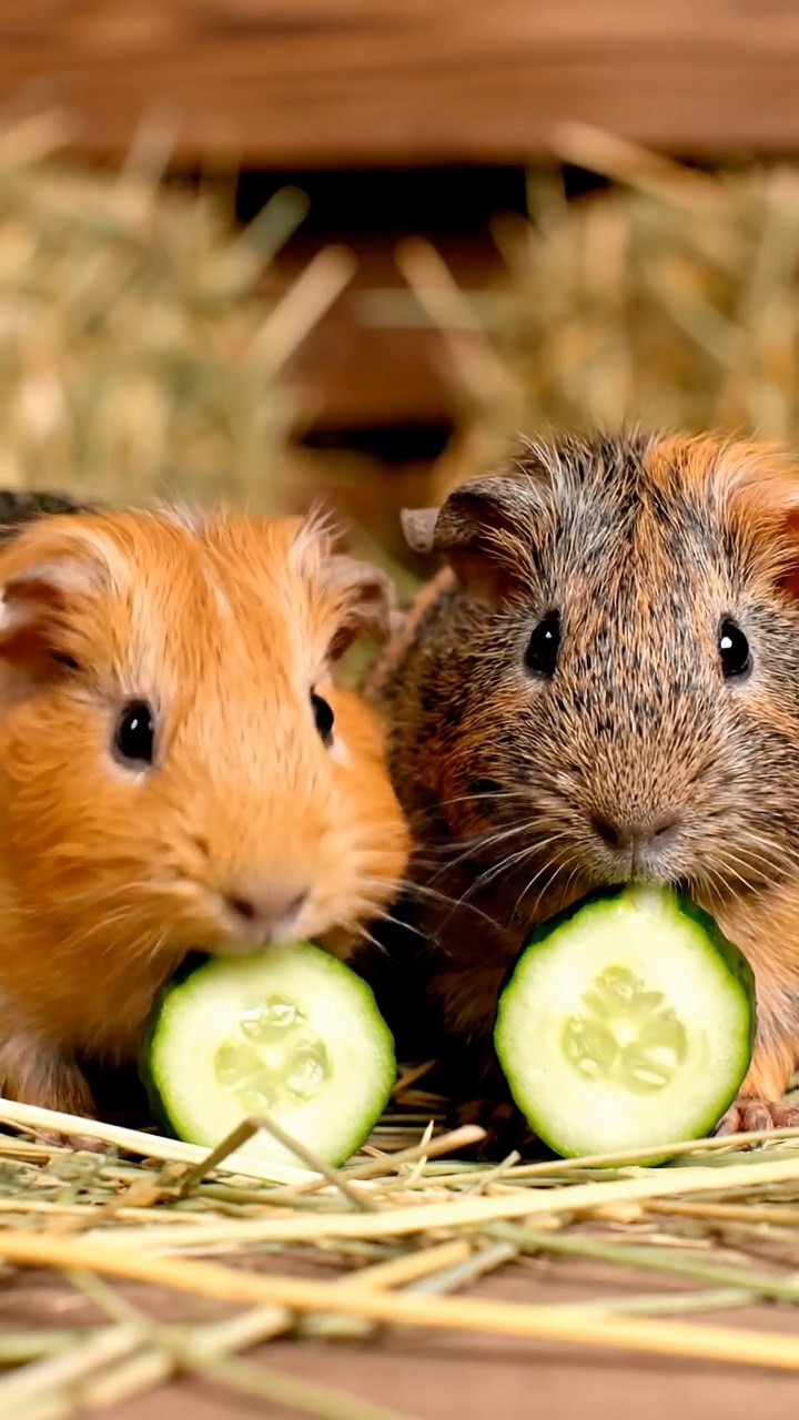 1117. Detailed scene of 1 smooth-haired Rex guinea pig with cinnamon fur, munching on timothy hay, at a rock concert stage mosh pit with lights and crowd surfing.