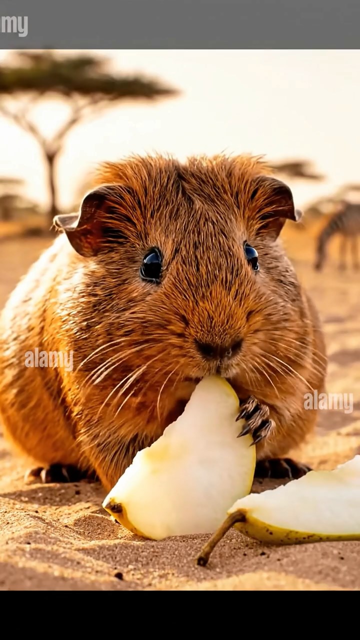 932. Realistic scene of 2 smooth-haired Californian guinea pigs with Orange and Black fur, dressed as tailors in tiny vests, sewing miniature coats with tiny needles, in a guinea pig atelier with colorful fabrics, under warm lamplight, enhancing the lifelike, creative atmosphere.