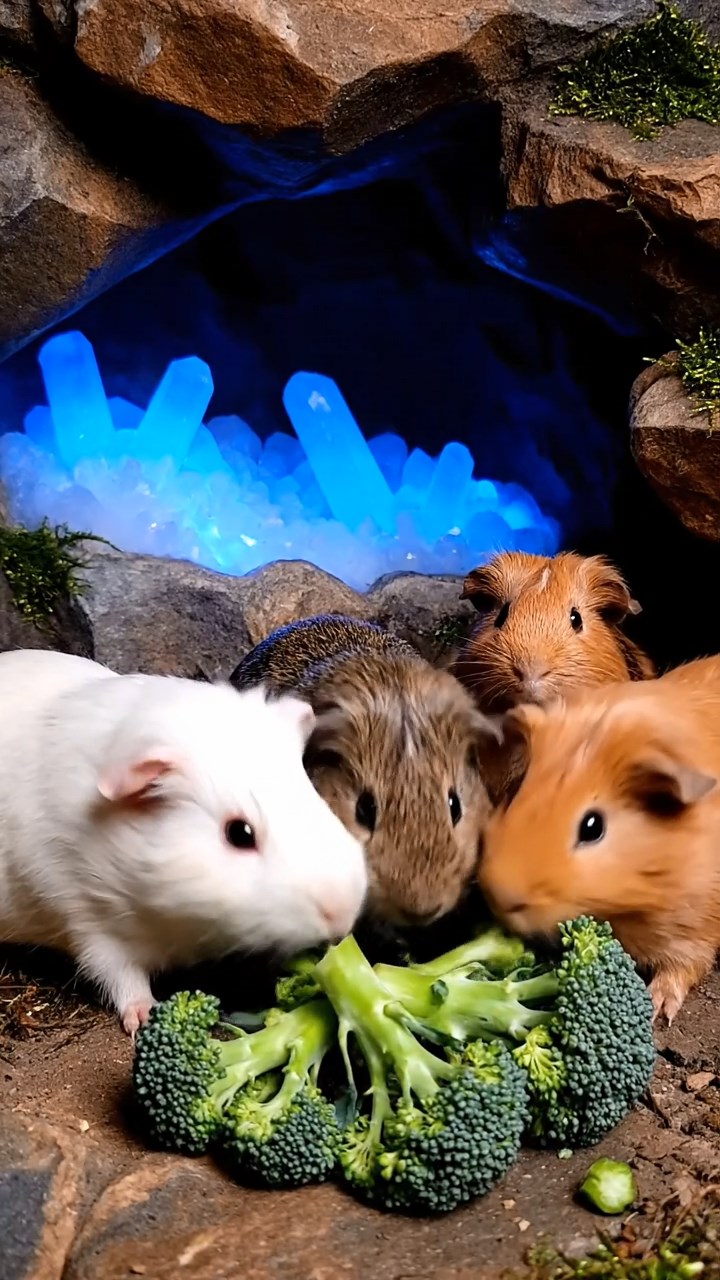 952. Realistic scene of 2 smooth-haired Californian guinea pigs with Orange and Black fur, dressed as tailors in tiny vests, sewing shirts with tiny needles, in a guinea pig atelier, under warm lamplight, enhancing the lifelike, creative atmosphere.