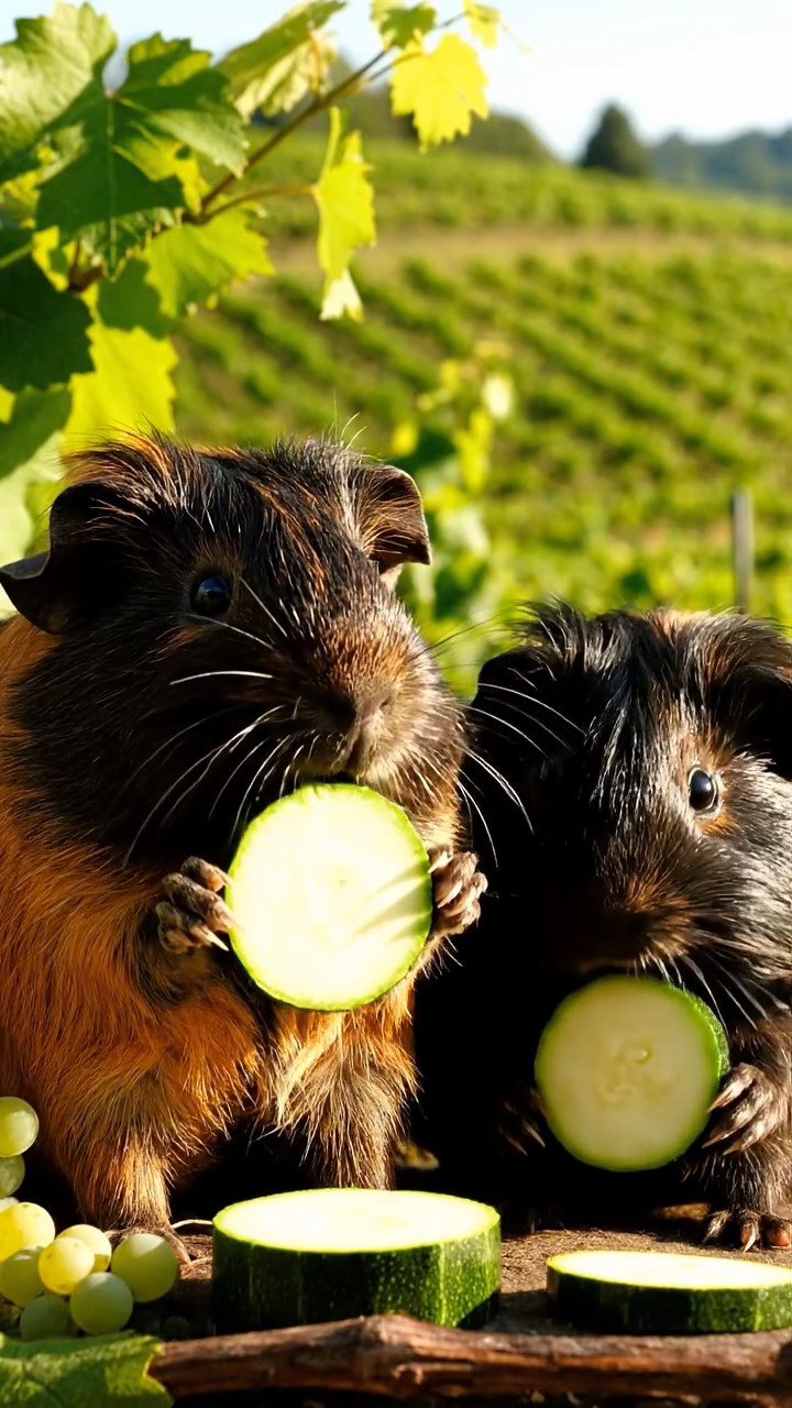 953. Detailed photo of 3 smooth-haired American guinea pigs with Gray, Cream, and Brown fur, burrowing with rapid paw digging, in a sandy dune, under a golden sunset, creating a vivid, realistic desert scene.
