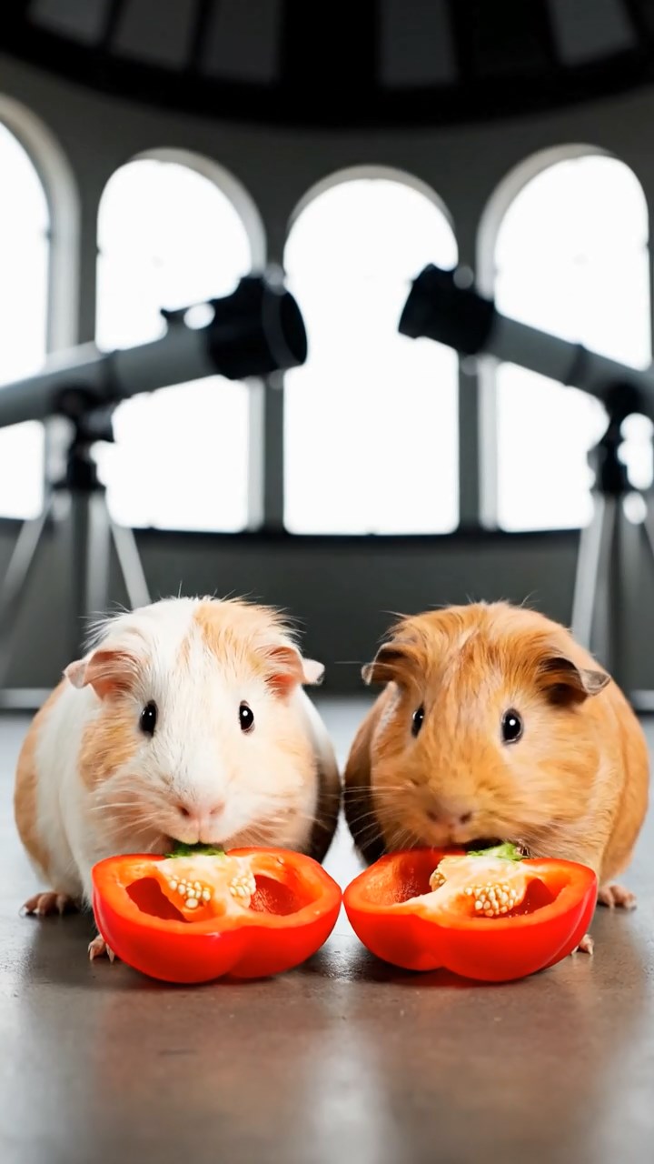 958. Photorealistic scene of 3 smooth-haired Teddy guinea pigs with Chocolate, Cinnamon, and Gray fur, climbing rocks with tiny claws, in a forested glade, under dappled sunlight, enhancing the authentic, adventurous atmosphere.