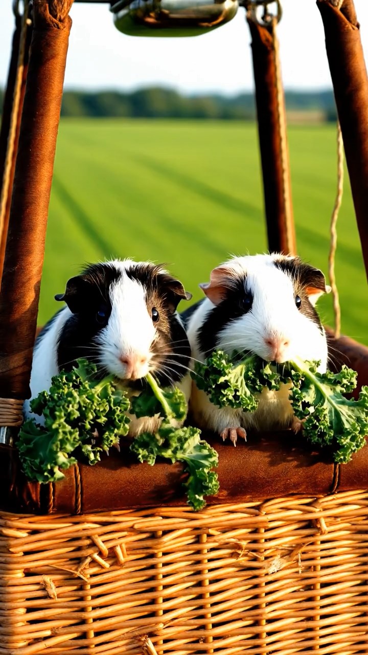 981. Detailed photo of 1 smooth-haired American guinea pig with White fur, nibbling apples, in a lavender garden, under soft sunlight, creating a fragrant scene.