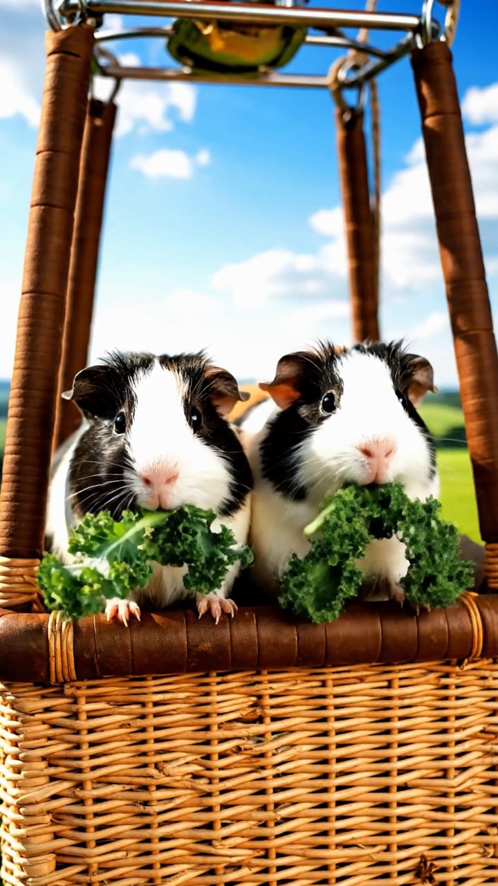 981. Detailed photo of 1 smooth-haired American guinea pig with White fur, nibbling apples, in a lavender garden, under soft sunlight, creating a fragrant scene.