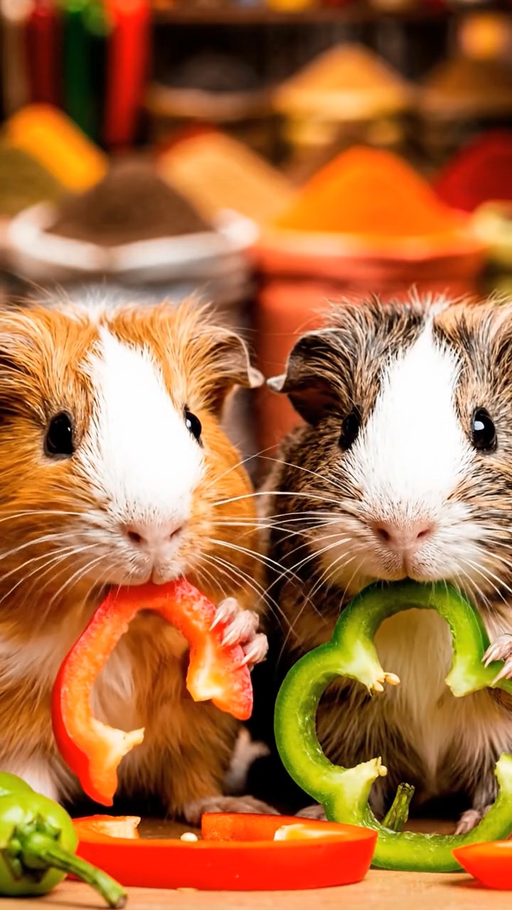 986. Photorealistic scene of 1 smooth-haired Teddy guinea pig with Cream fur, lapping water, on a forested slope, under dappled sunlight, capturing a serene moment.